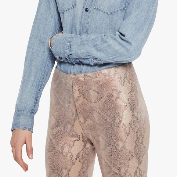 Mother Denim High Waisted Seamless Looker Ankle Pants in Slither size 30 - Picture 4 of 13